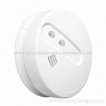 9V Battery Operated Dual-sensor Smoke and Heat Detector, Measures 124 x 40mm